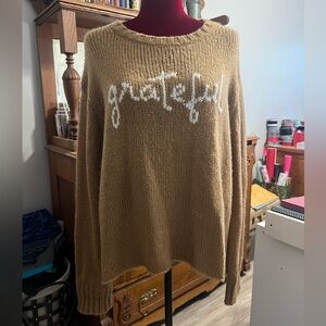 Wooden Ships “Grateful” Sweater